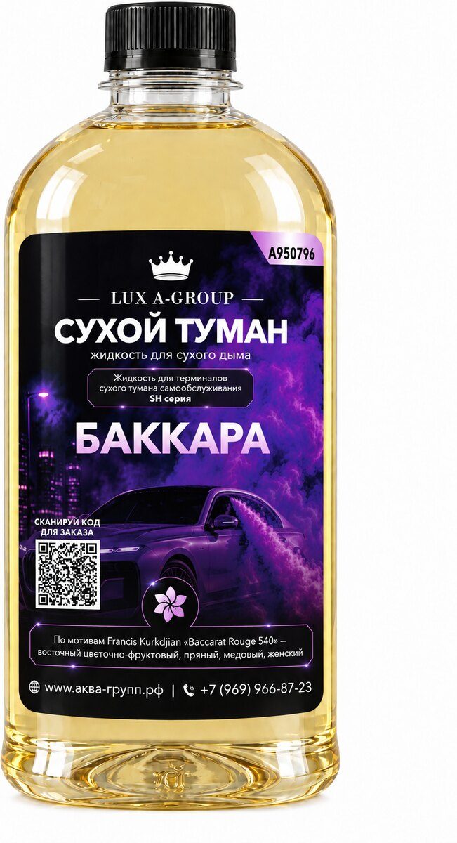 Канистра концентрата «Баккара» для станции сухого тумана