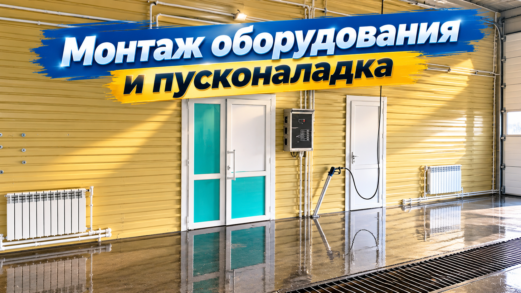 Монтаж оборудования и пусконаладка